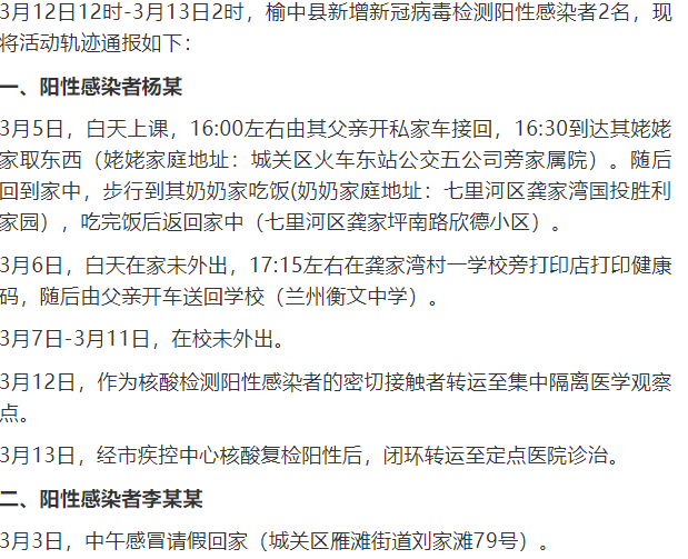 兰州疫情最新数据消息-兰州疫情最新消息公布-第2张图片