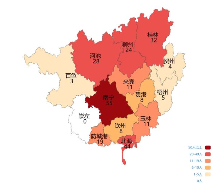 “31省区市新增本土确诊7例均在广西” 广西新增本土确诊病例？-第1张图片